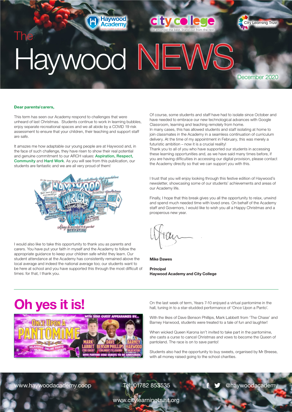 Haywood NEWS December 2020