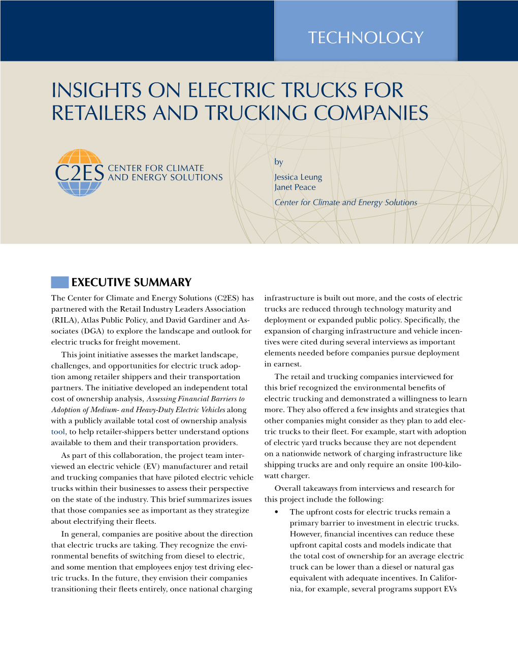 Insights on Electric Trucks for Retailers and Trucking Companies