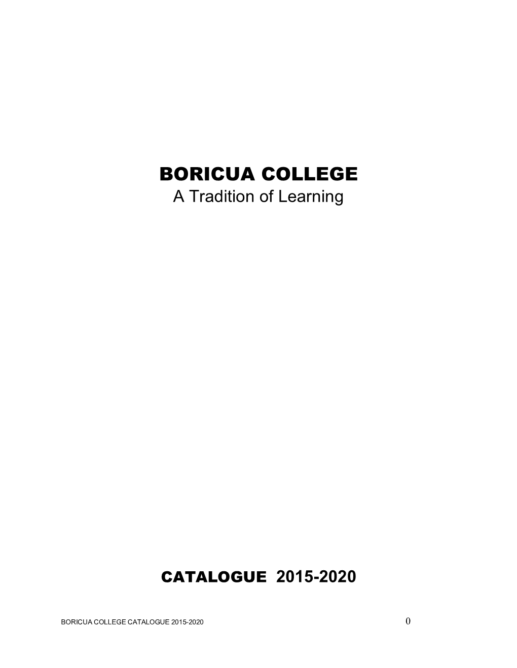 Catalogue 2015-2020