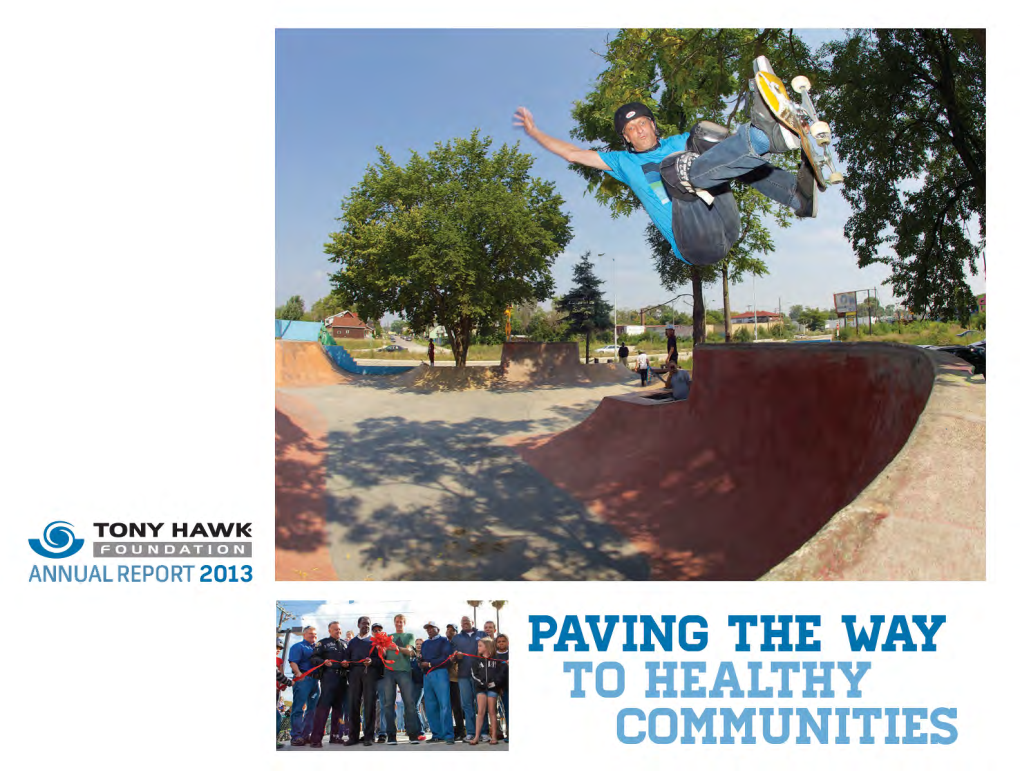 Paving the Way to Healthy Communities