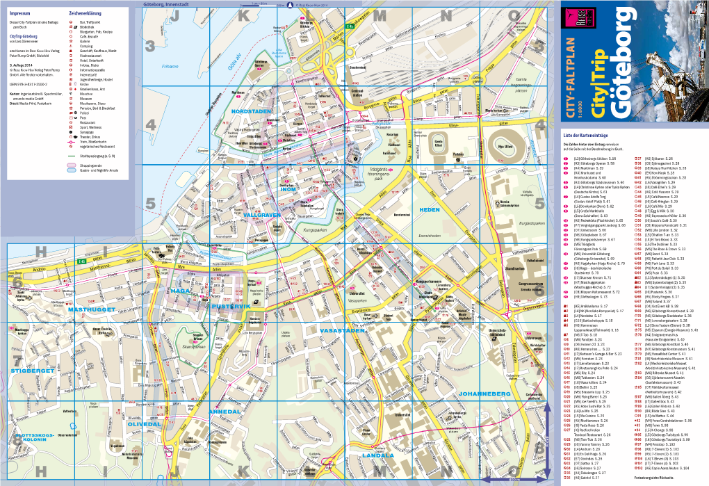 Faltplan Goeteborg 2014