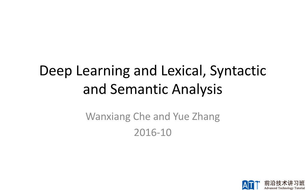 Lec02-Introduction to Deep Learning