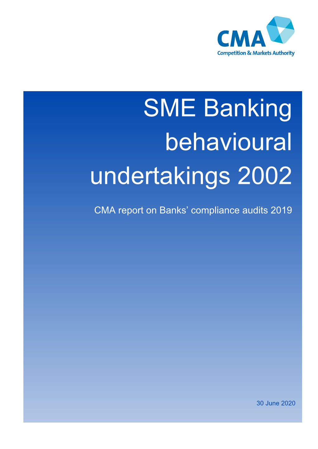 SME Banking Report on Compliance 2019