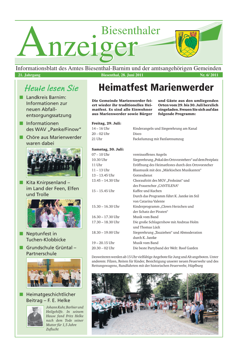 Heimatfest Marienwerder