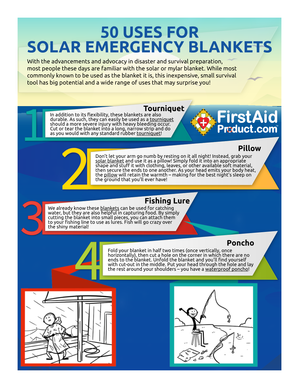 50 Uses for Solar Emergency Blankets