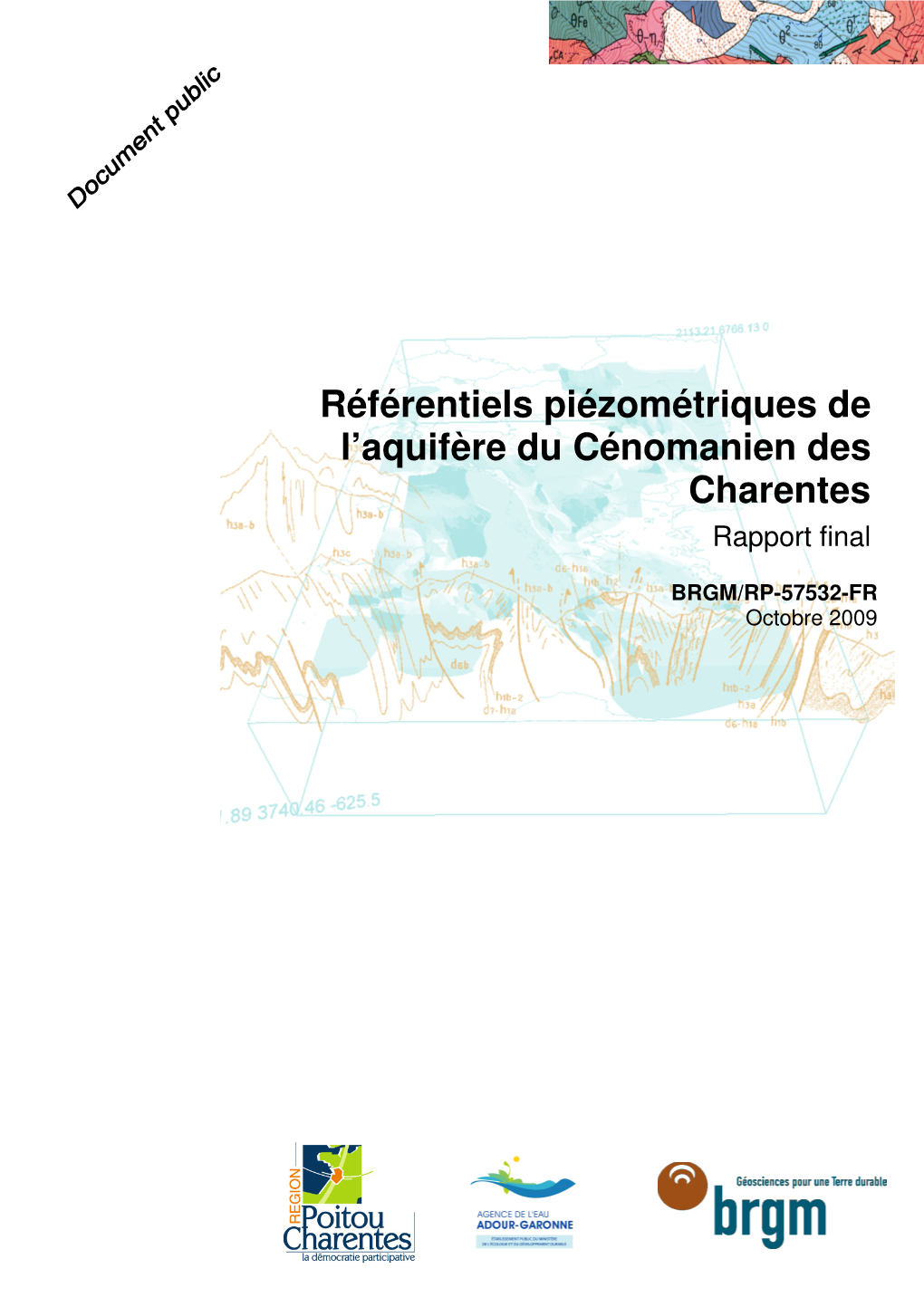 Référentiels Piézométriques De L'aquifère Du Cénomanien Des