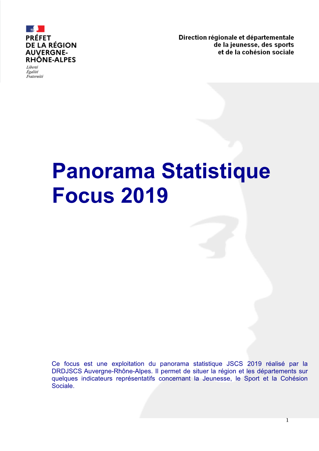 Focus Panorama Statistique 2019