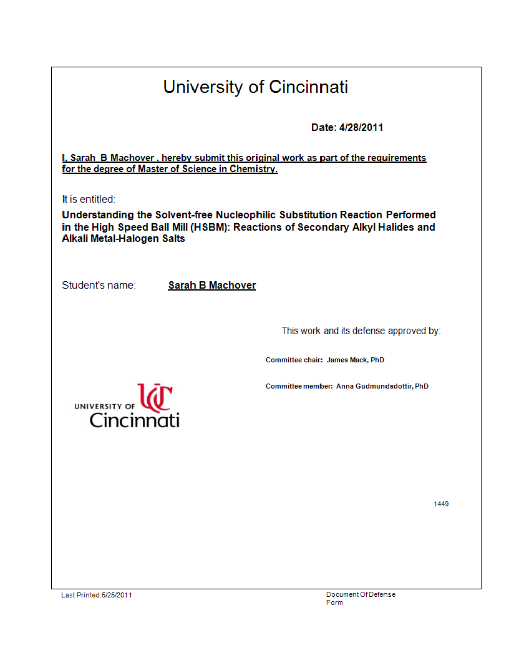 Understanding the Solvent-Free Nucleophilic Substitution Reaction