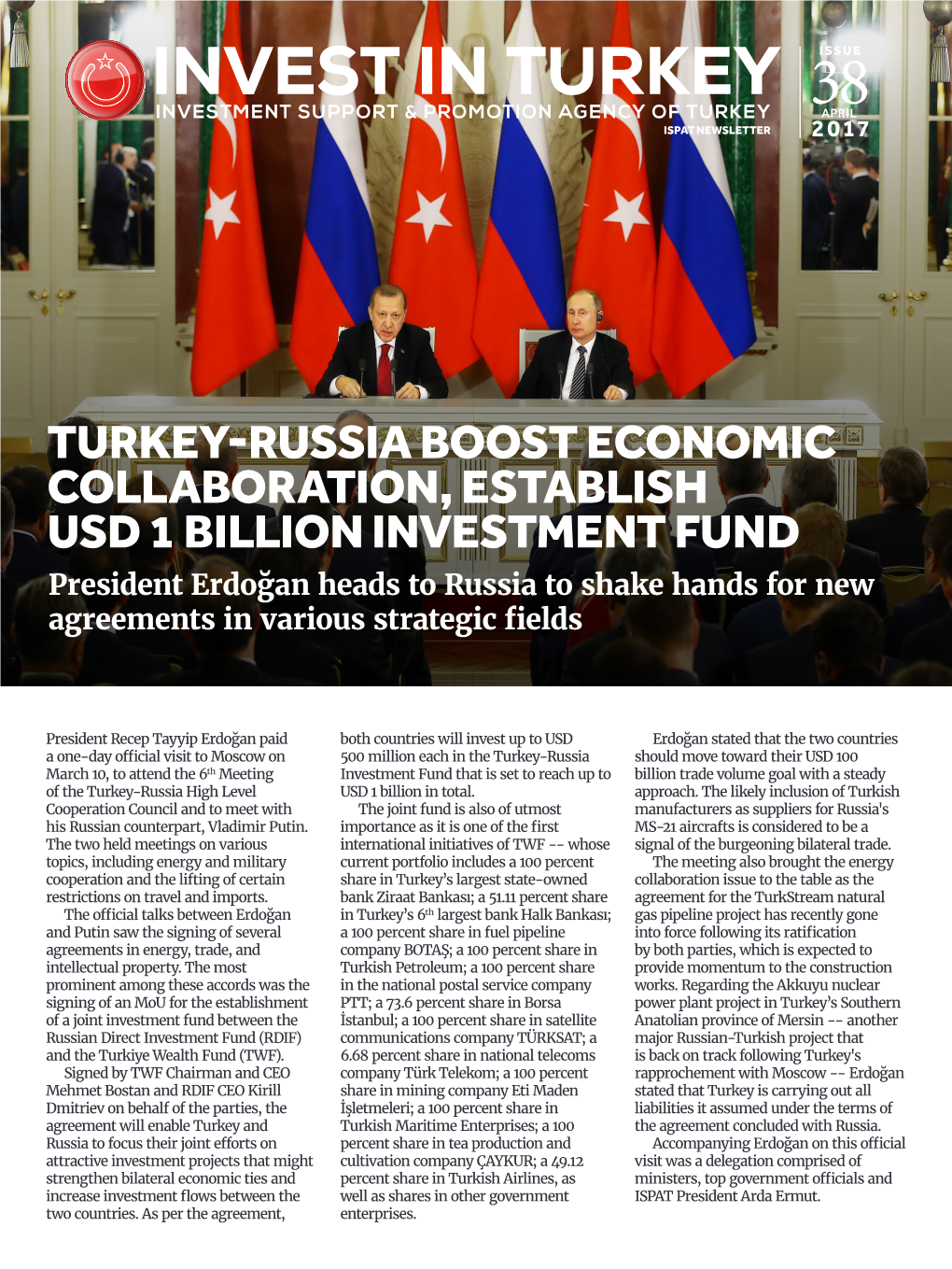Turkey-Russia Boost Economic Collaboration