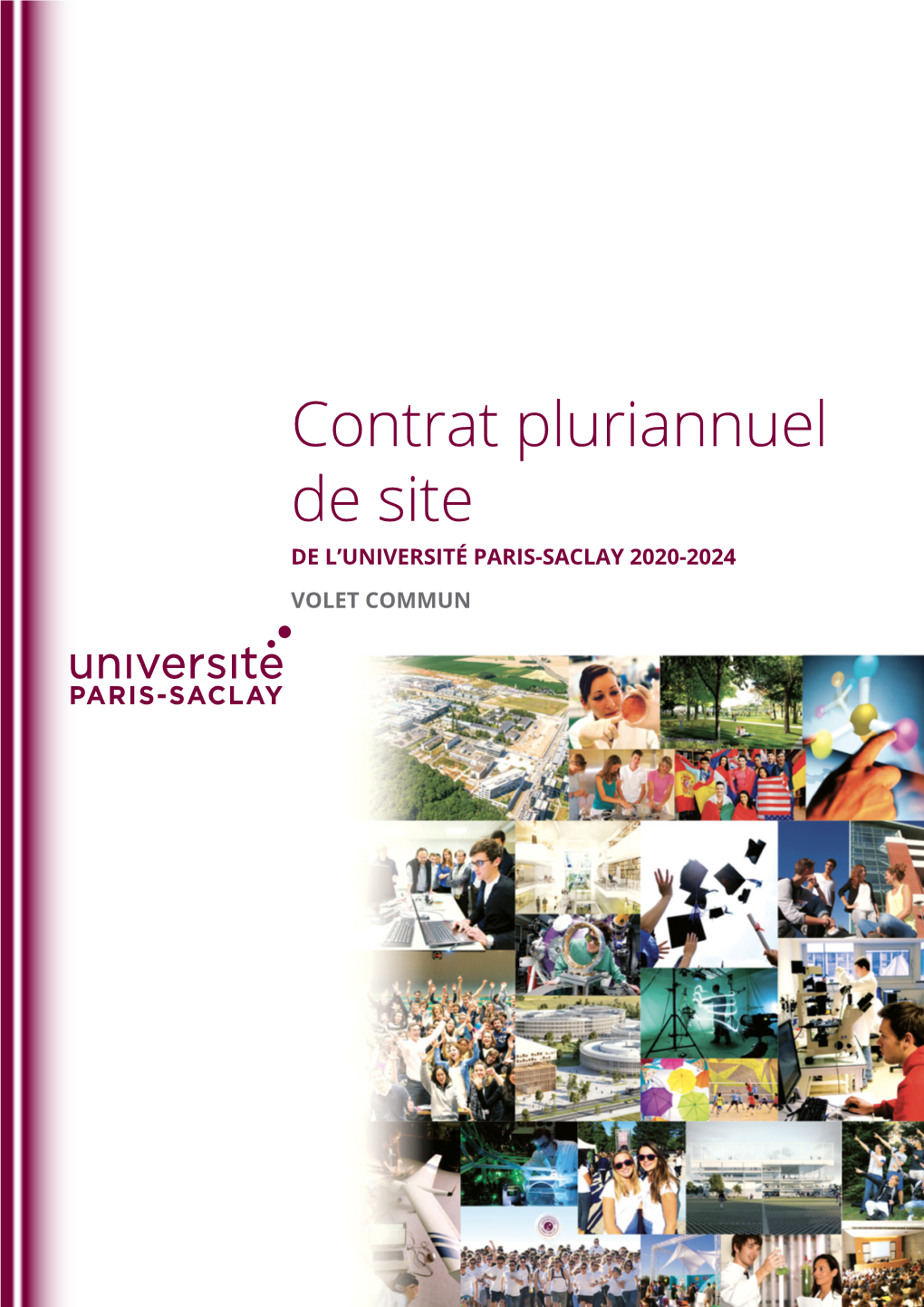 Contrat Quinquennal De L'université Paris-Saclay