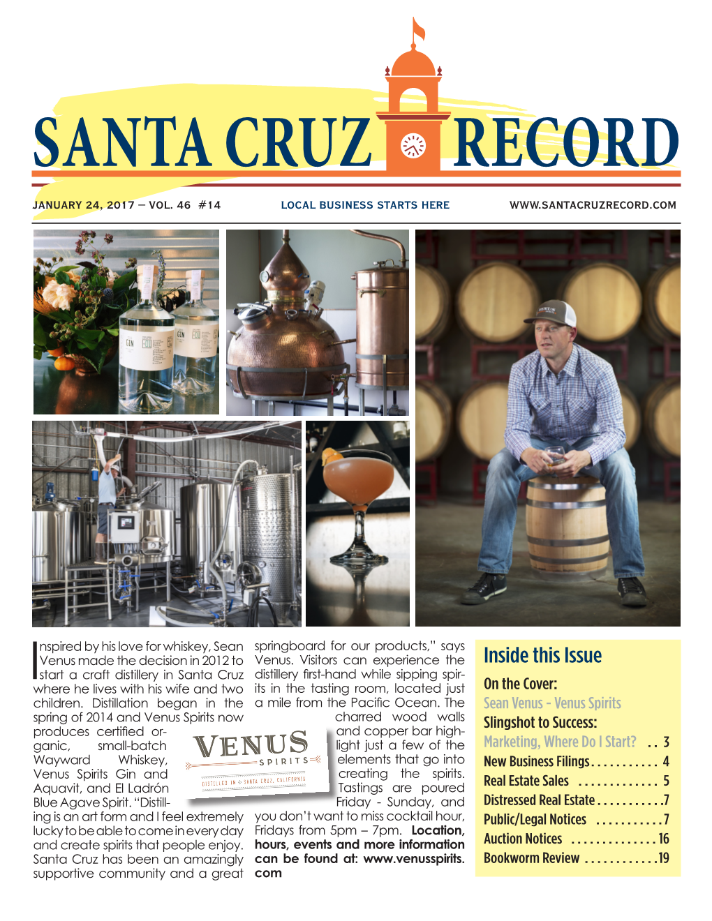 Santa Cruz Record January 24, 2017 – Vol