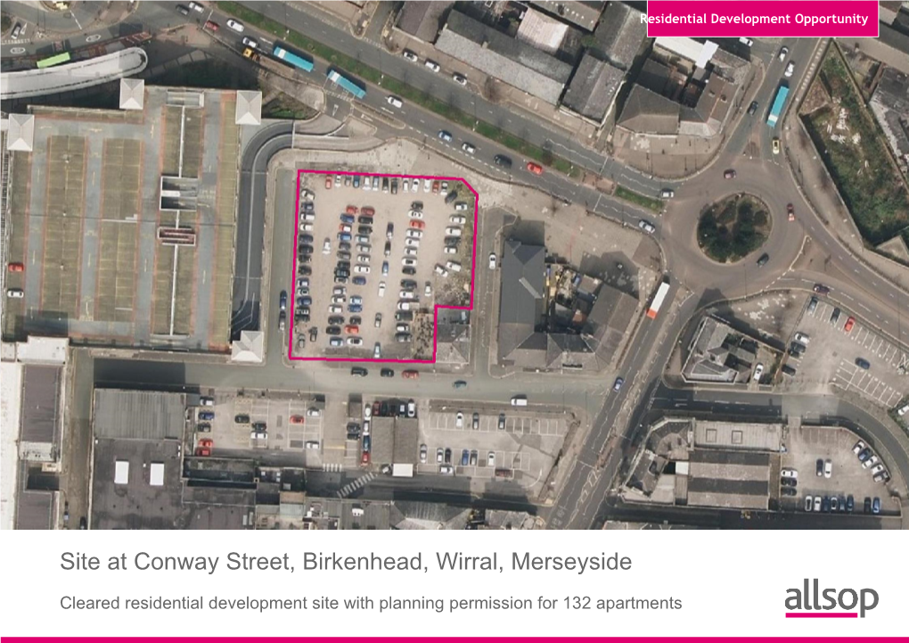 Site at Conway Street, Birkenhead, Wirral, Merseyside