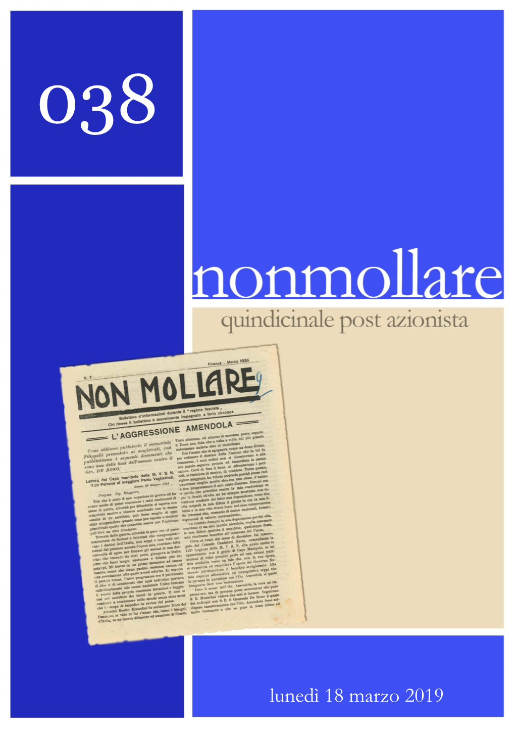 038 Nonmollare [18 Marzo 2019]