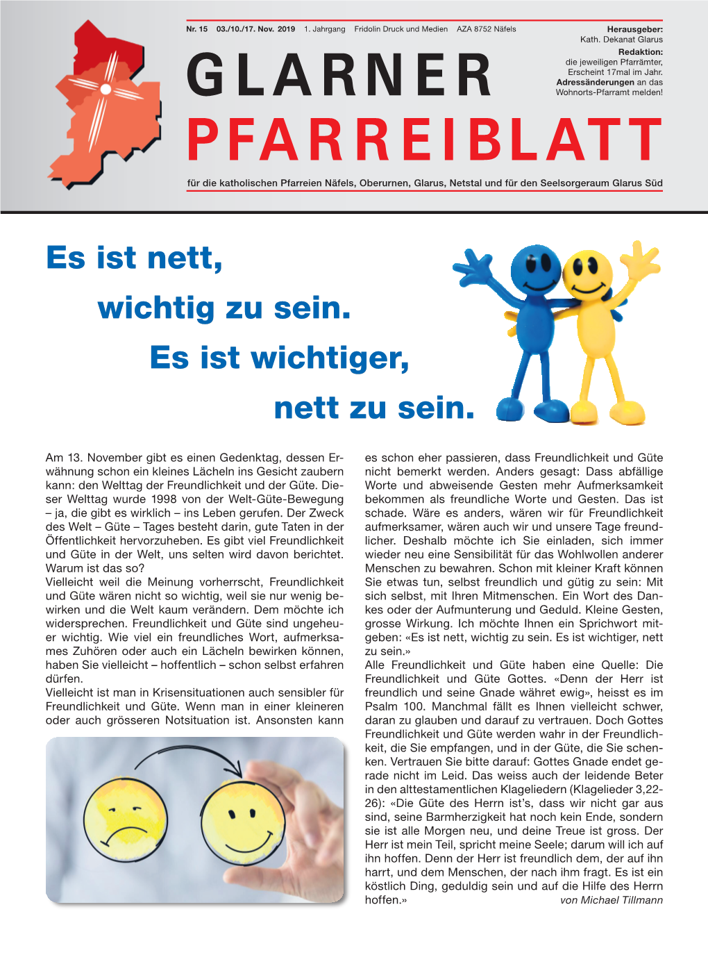 Pfarreiblatt Vom 02.11