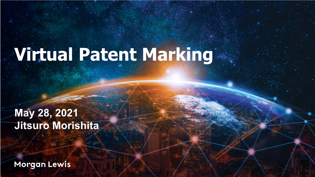 Virtual Patent Marking