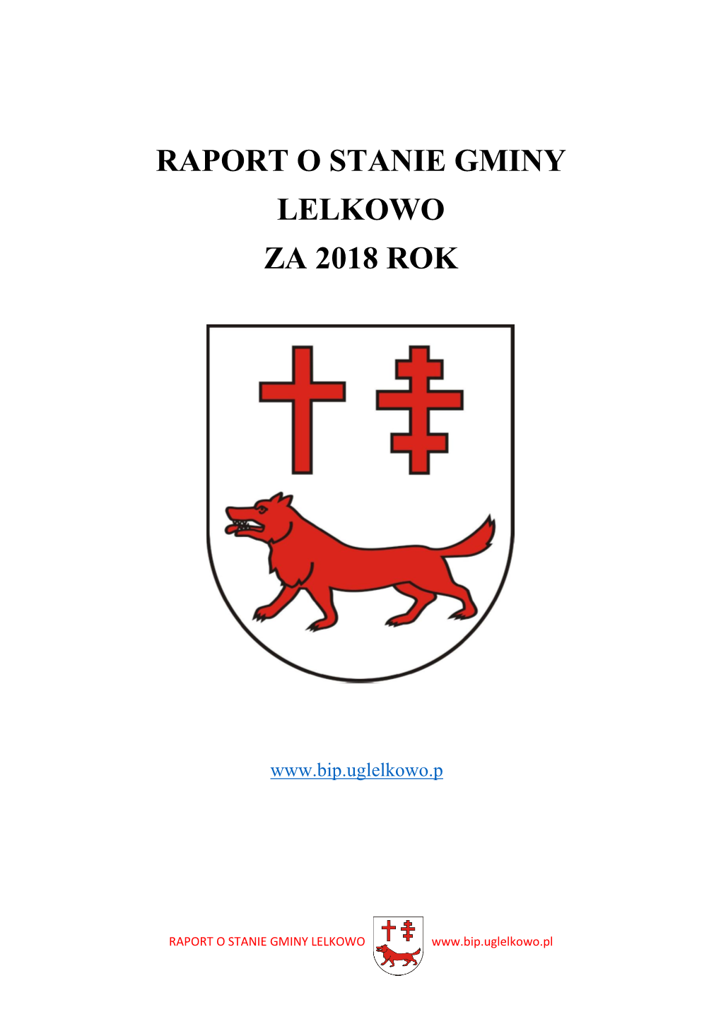 Raport O Stanie Gminy Lelkowo Za 2018 Rok