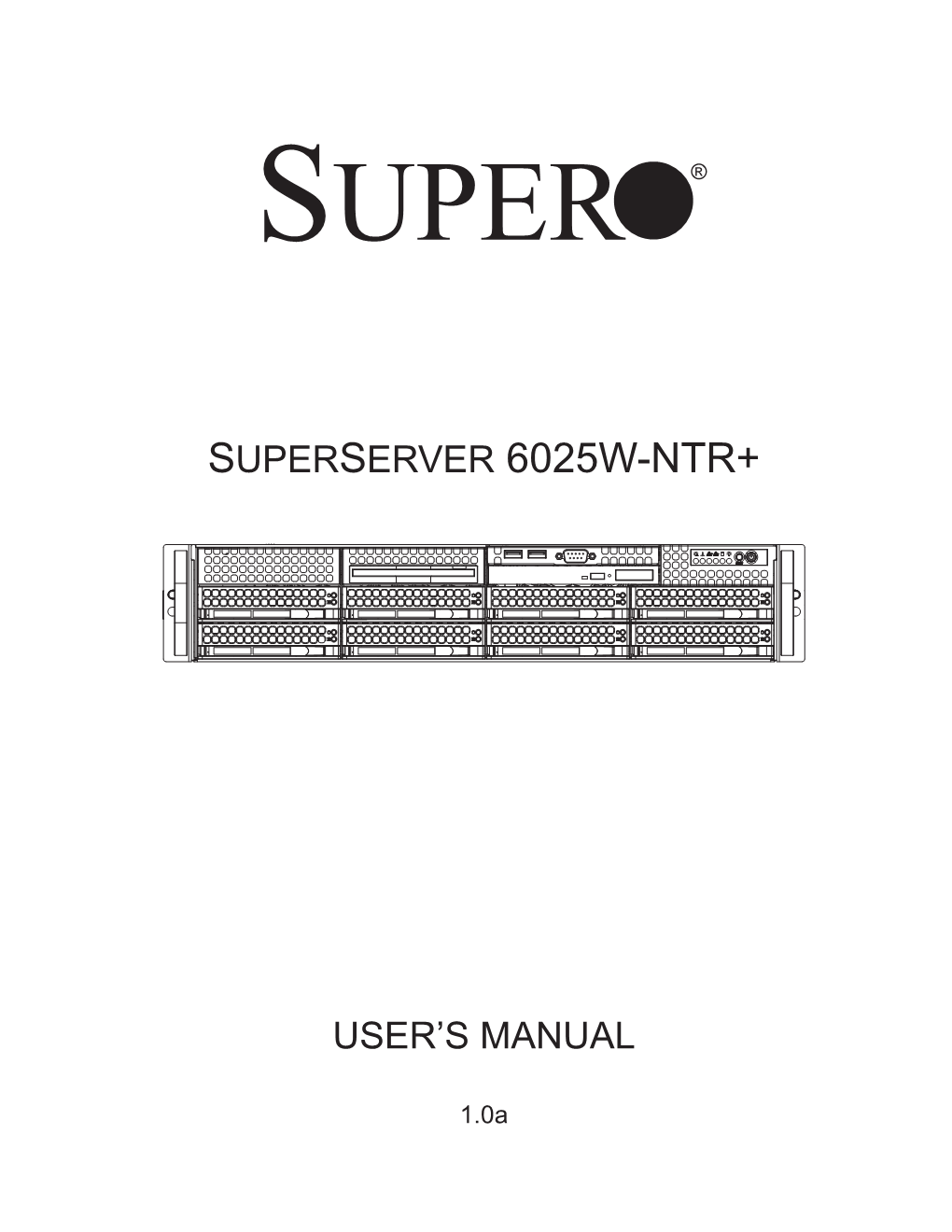 Superserver 6025W-Ntr+
