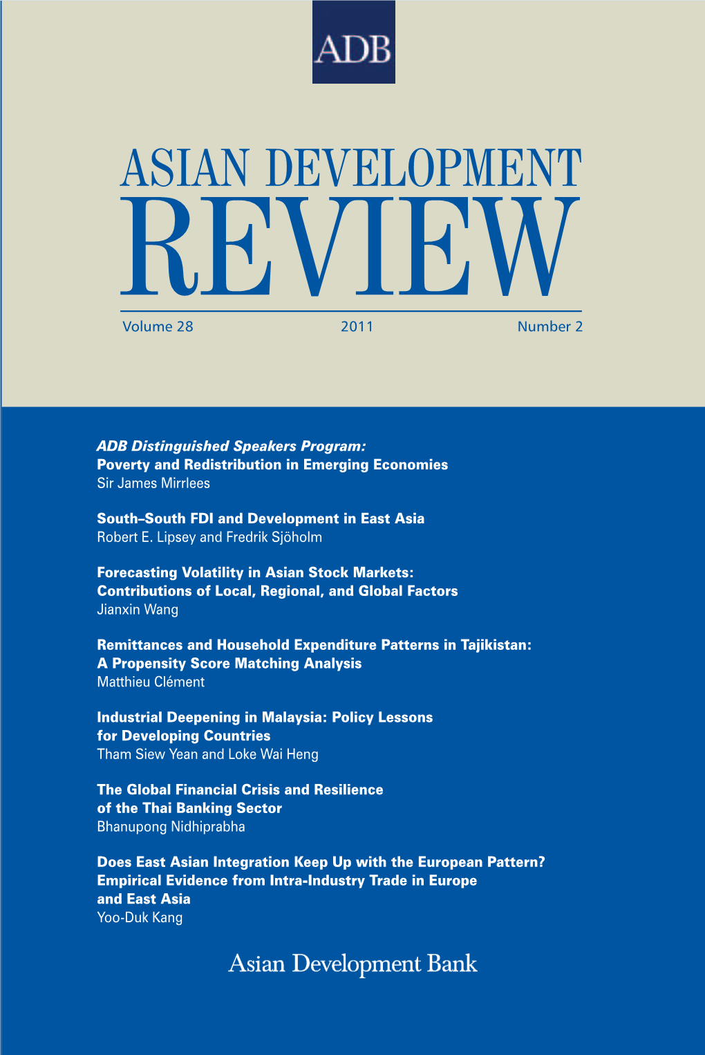 Poverty and Redistribution in Emerging Economies Growth, Environmentally Sustainable Growth, and Regional Sir James Mirrlees Integration