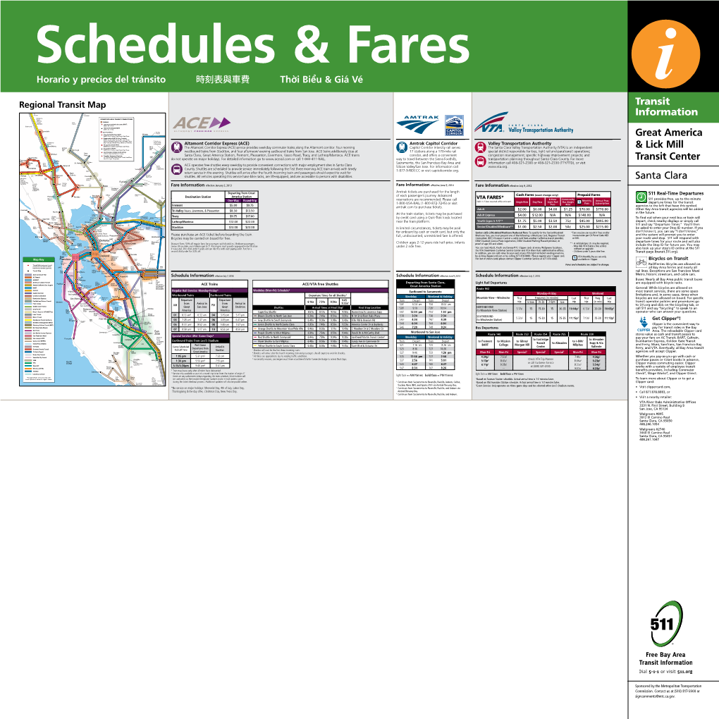 Regional Transit Diagram