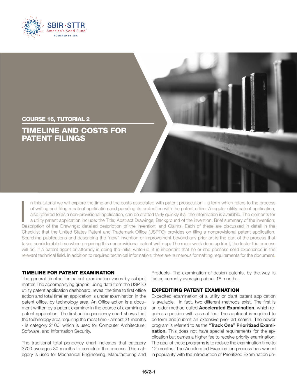 Timeline and Costs for Patent Filings