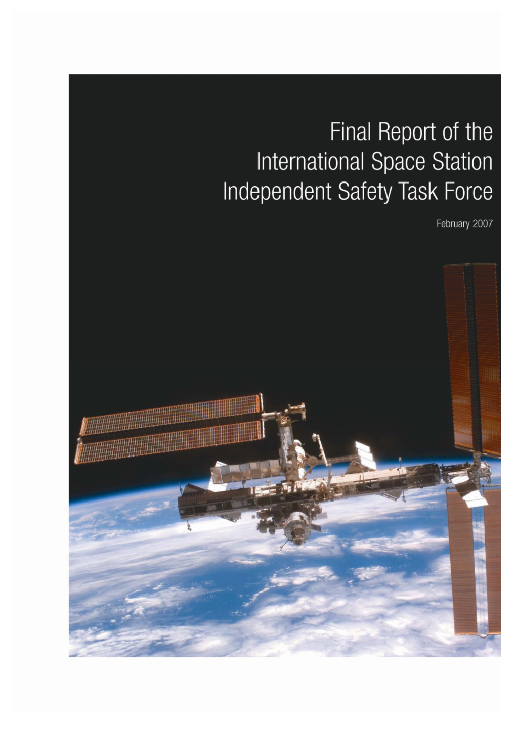 Final Report of the International Space Station Independent Safety Task
