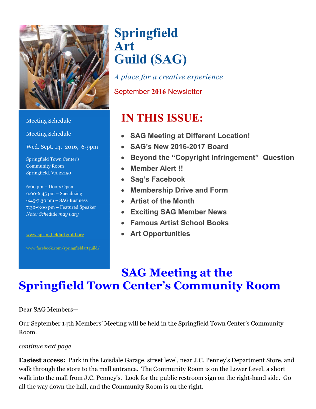 Springfield Art Guild (SAG)