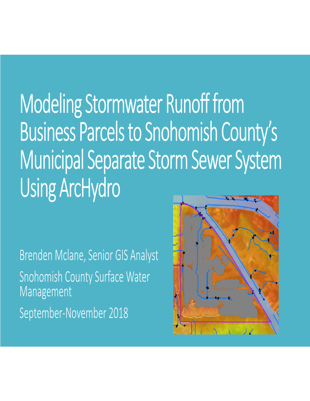 Modeling Stormwaterrunoff from Business Parcels to Snohomish