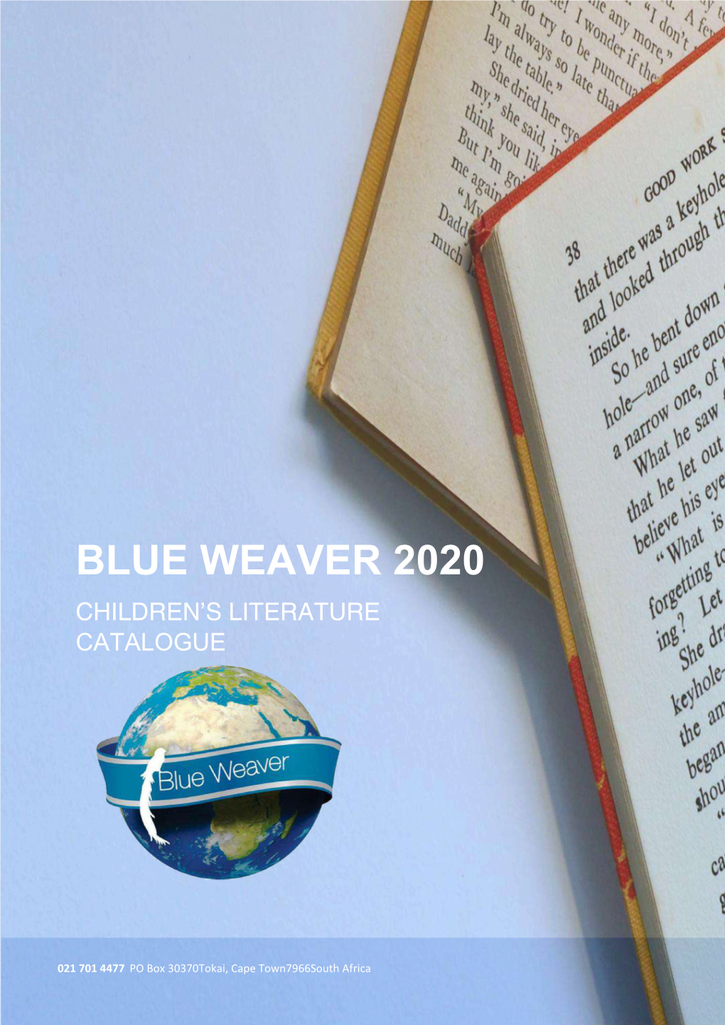 Blue Weaver Children's Literature Catalogue 2020