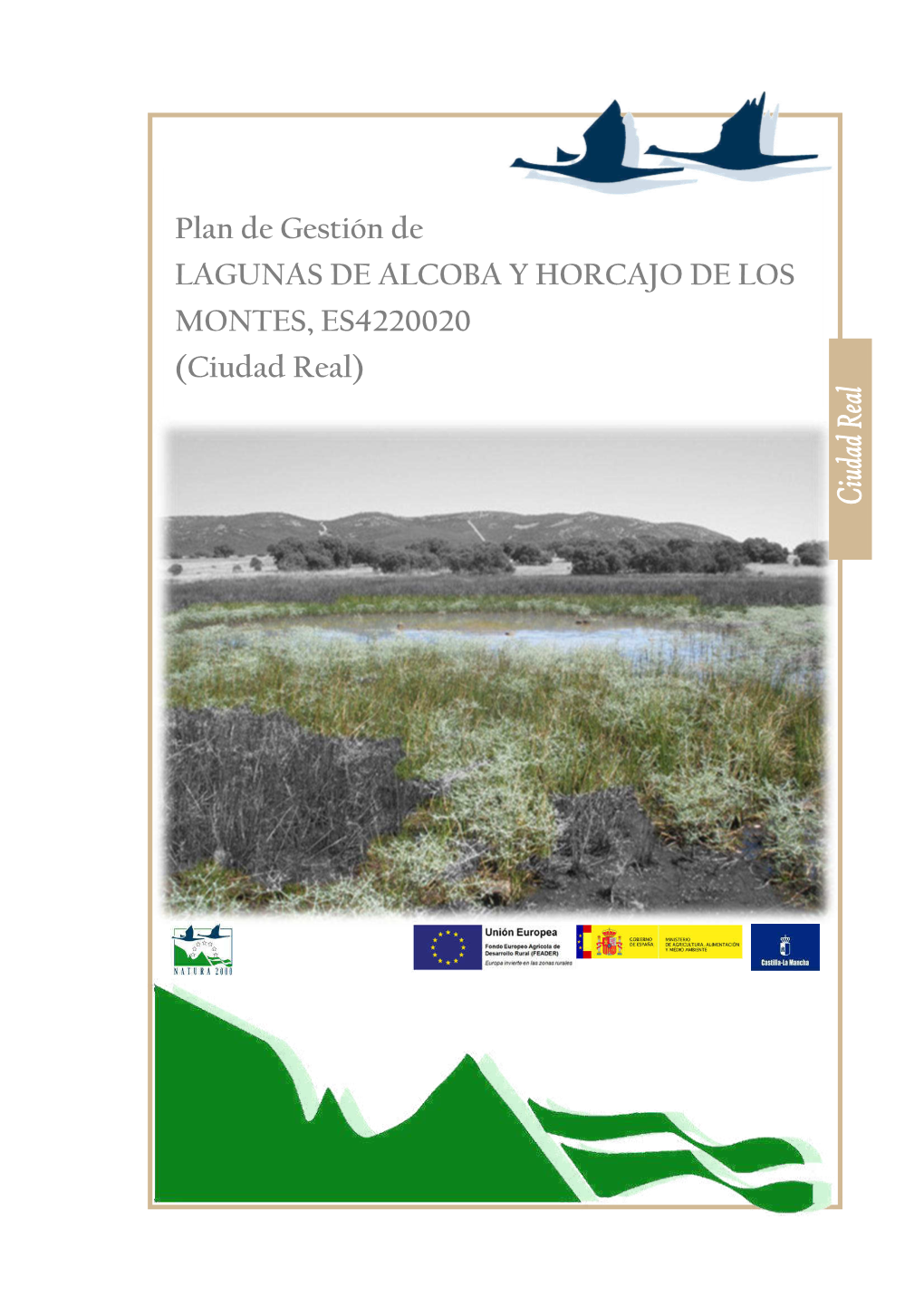 Plan De Gestión Lagunas De Alcoba Y Horcajo De Los Montes