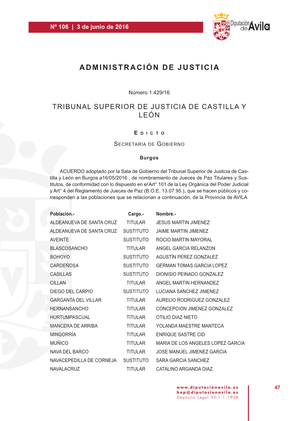 Administración De Justicia