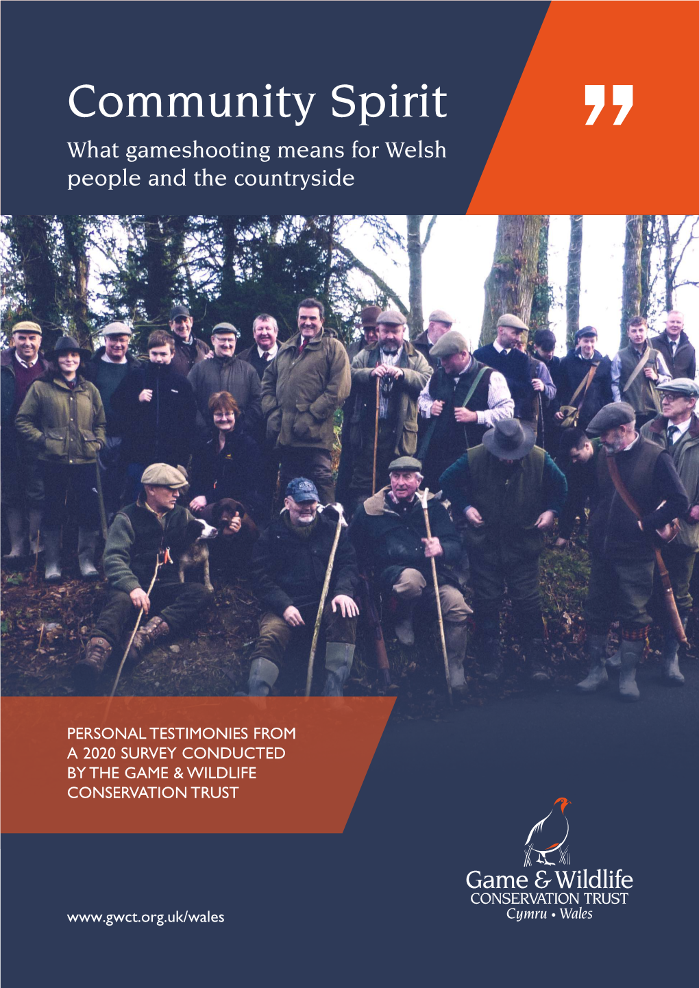 Community Spirit What Gameshooting Means for Welsh People and the Countryside