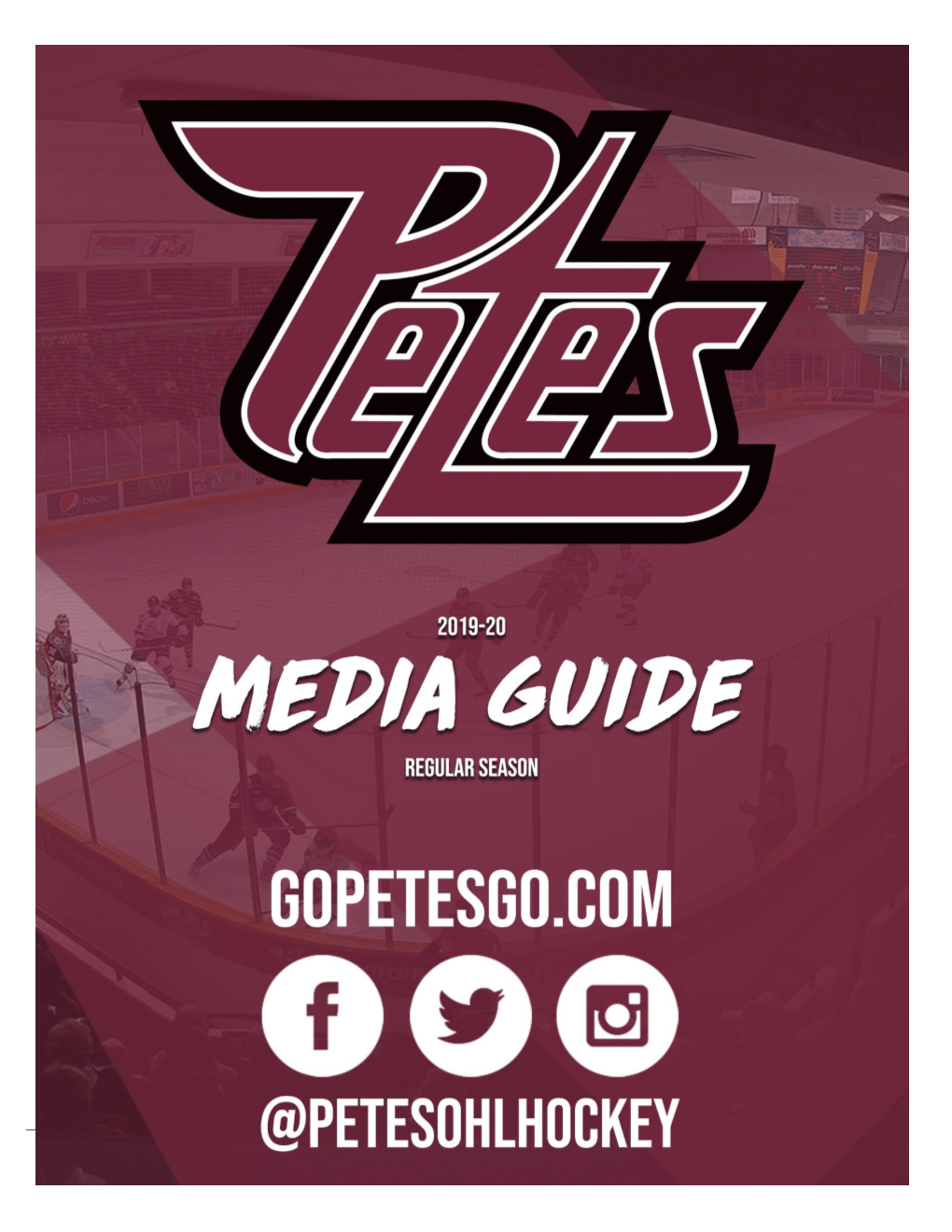 Peterborough Petes 2019-20 Regular Season Media Guide