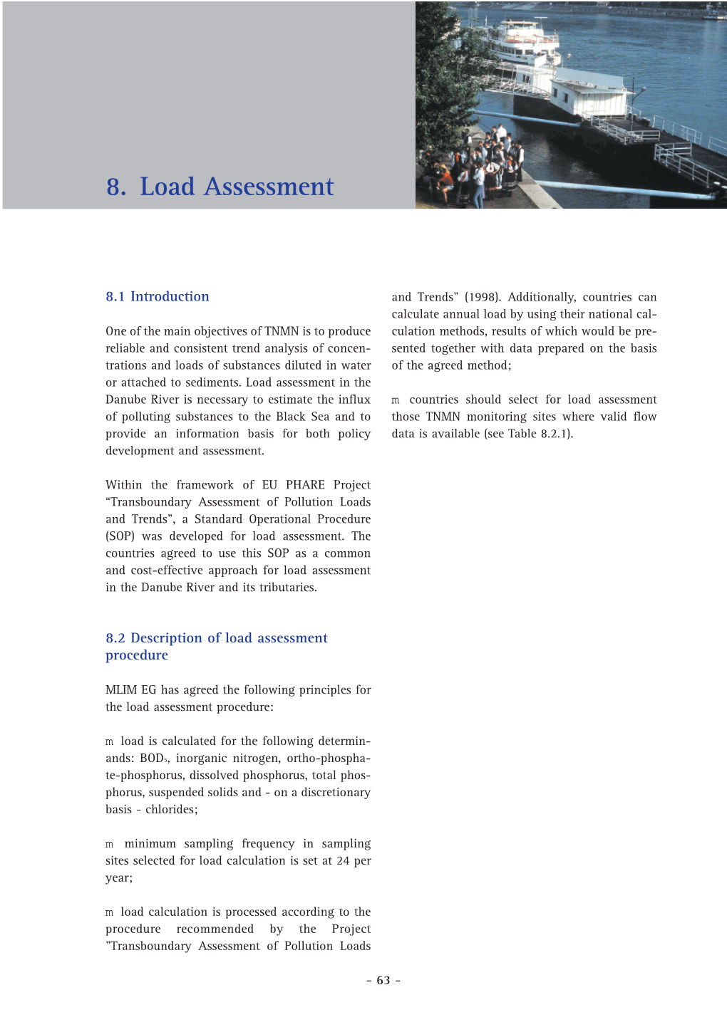 8. Load Assessment