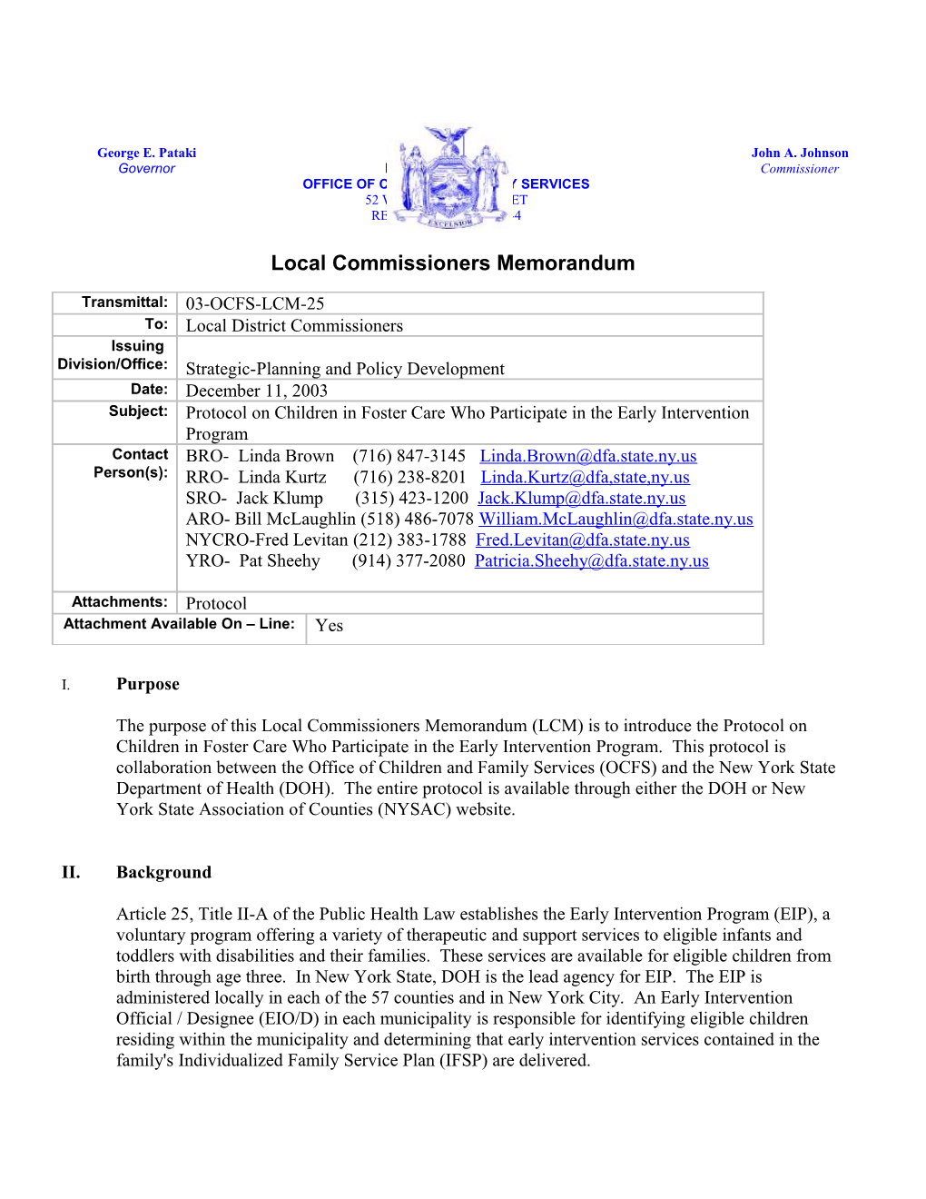 Local Commissioners Memorandum s1