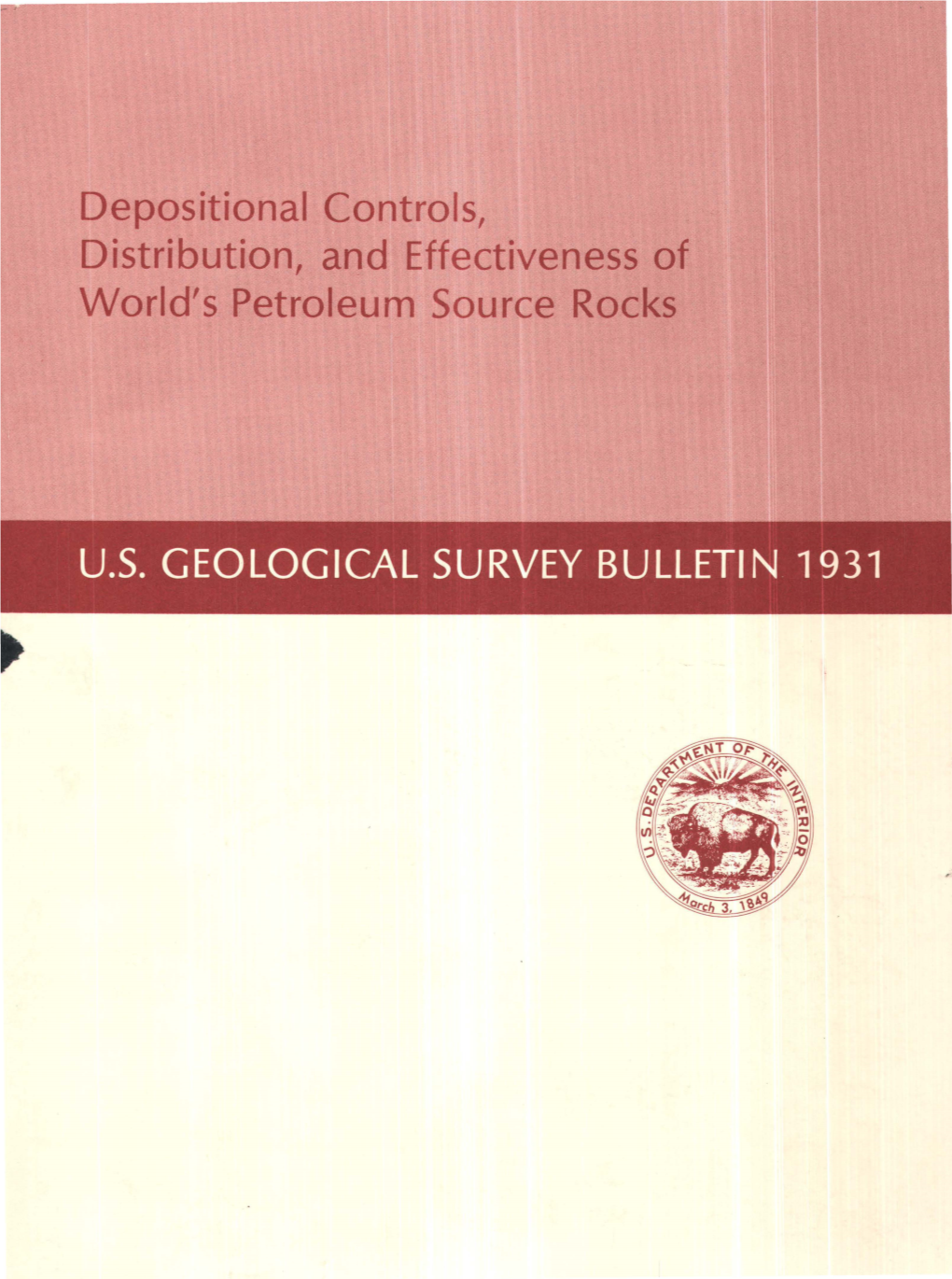 U.S. Geological Survey Bulletin 1931