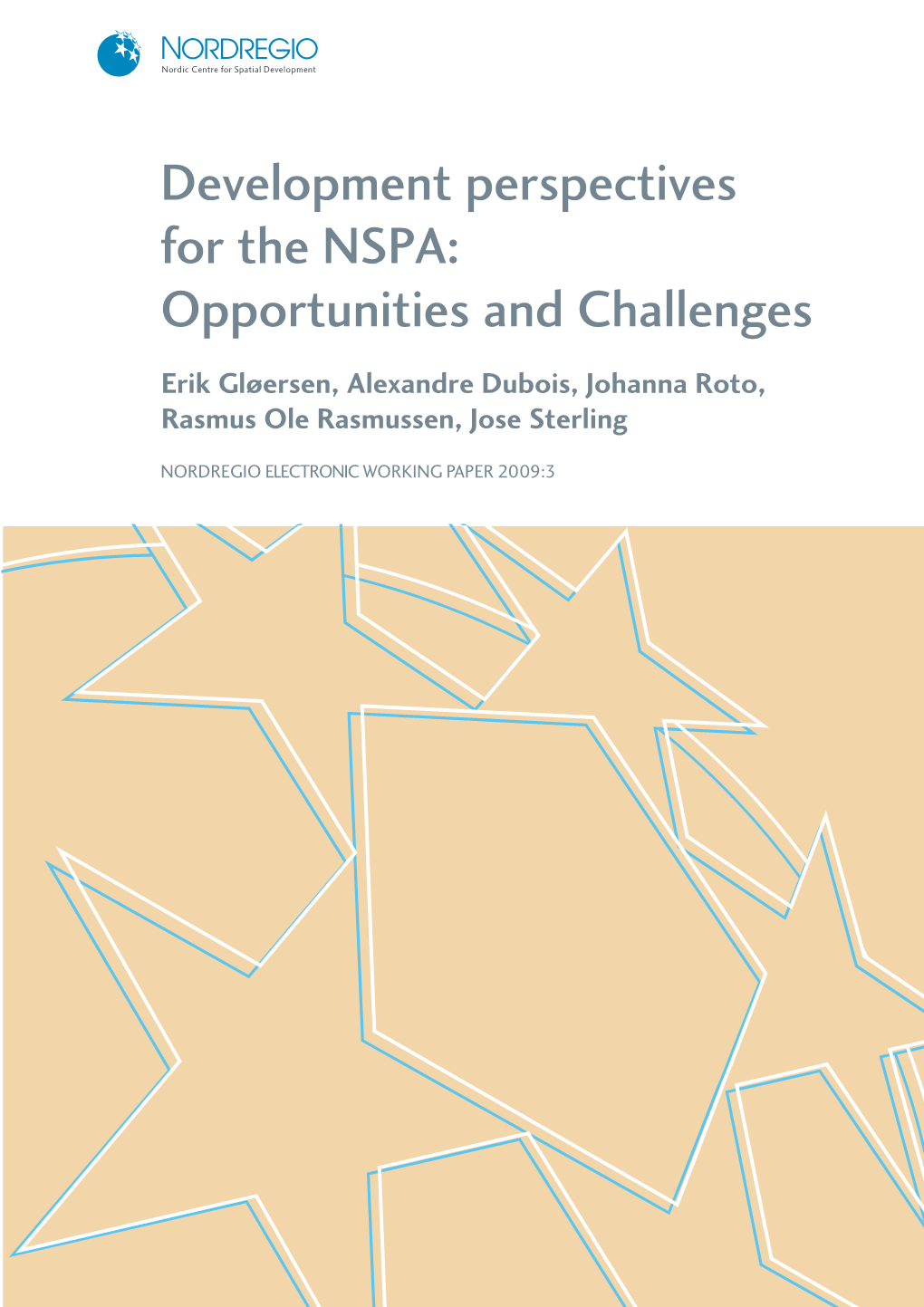 Development Perspectives for the NSPA: Opportunities and Challenges