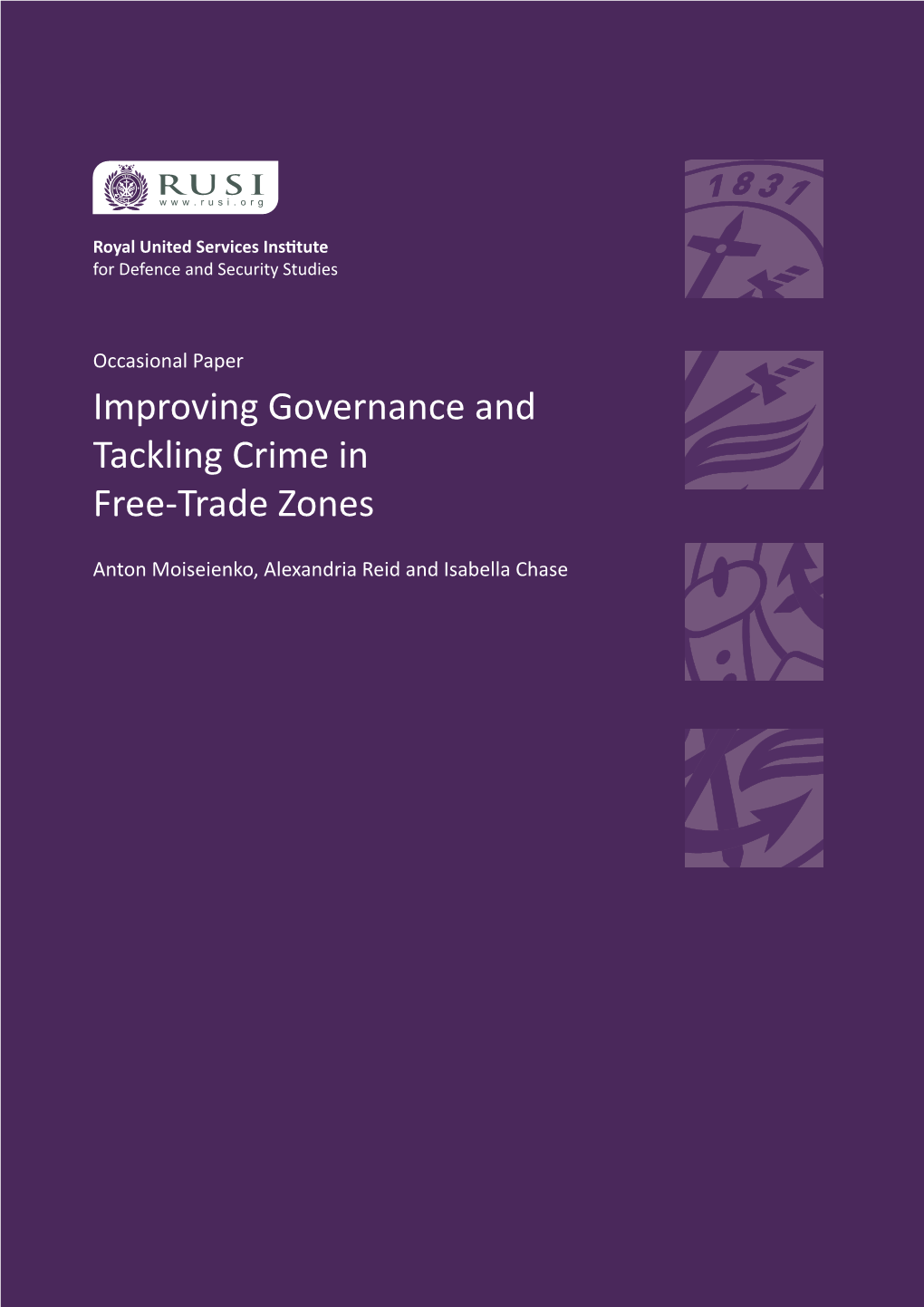 Improving Governance and Tackling Crime in Free-Trade Zones