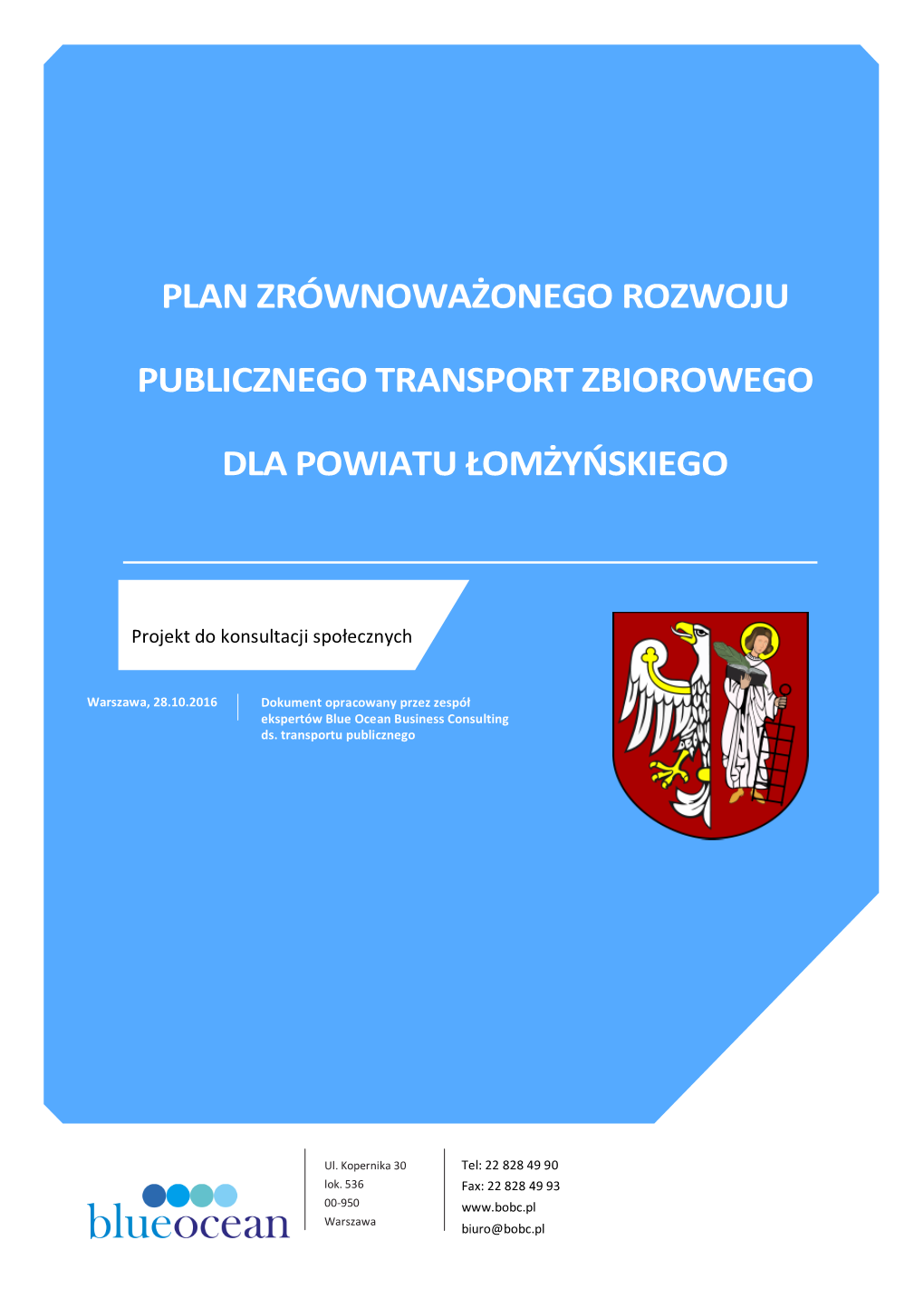 Projekt Do Konsultacji Społecznych