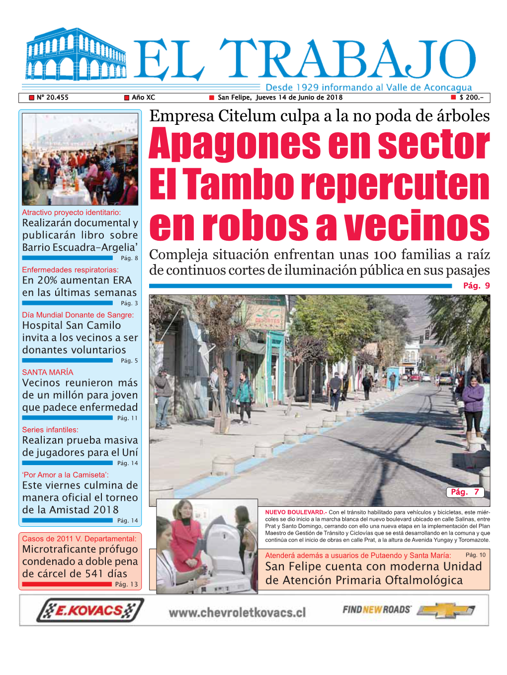 Apagones En Sector El Tambo Repercuten En Robos a Vecinos