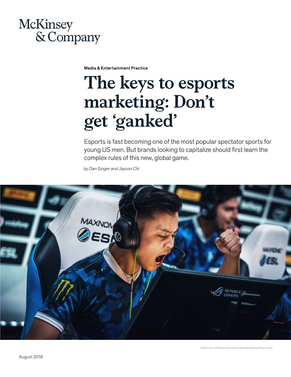 The Keys to Esports Marketing: Don’T Get ‘Ganked’