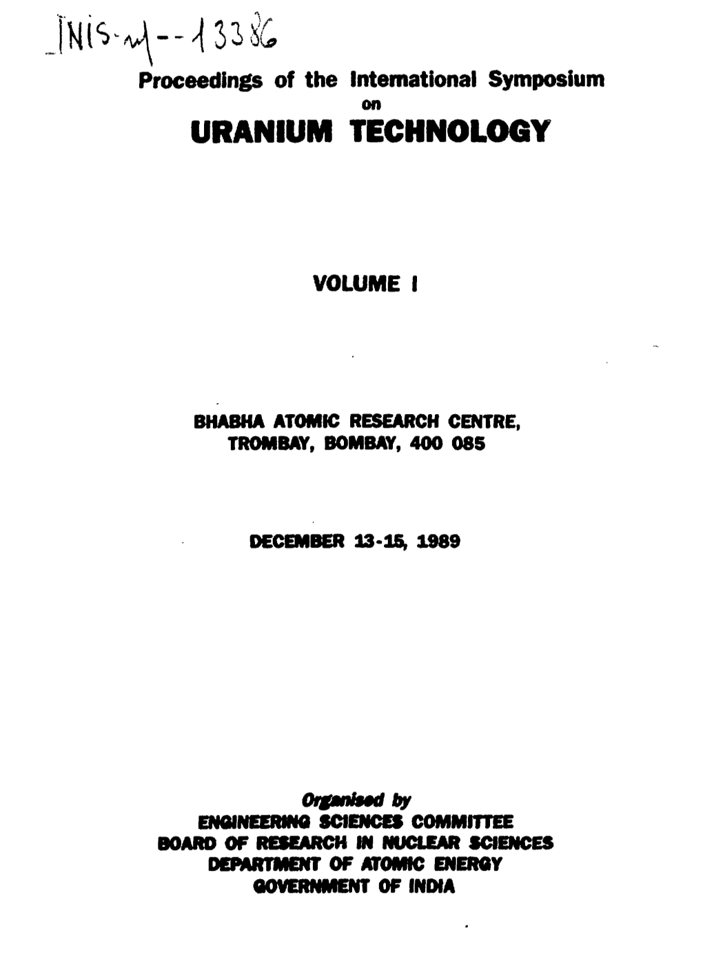 Uranium Technology