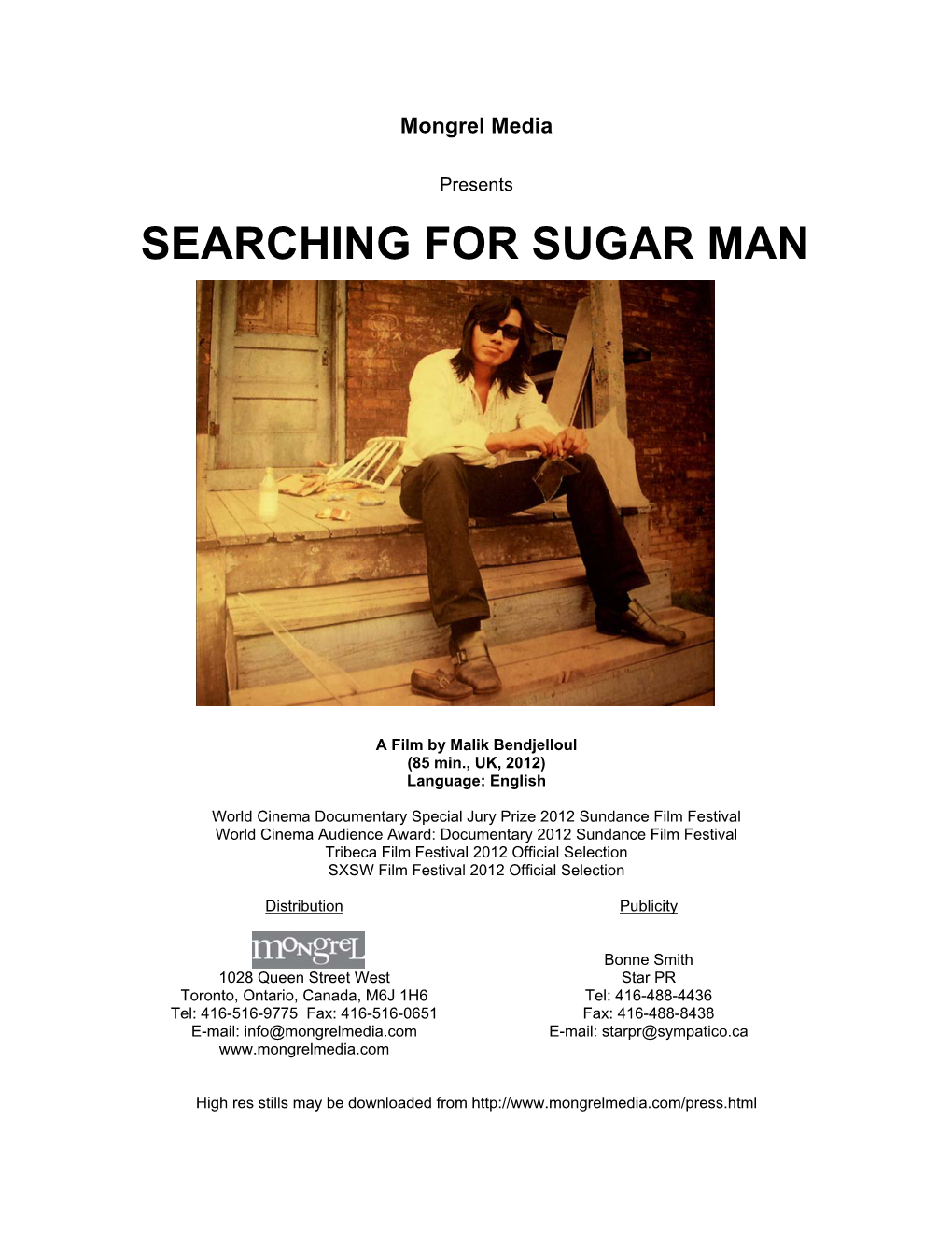 Searching for Sugar Man