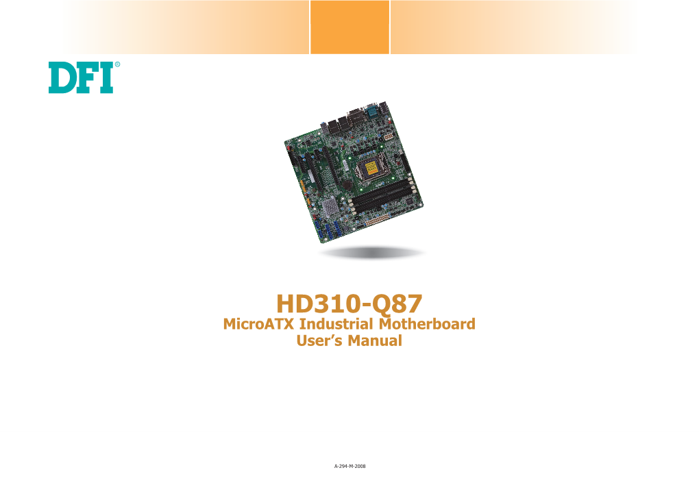 HD310-Q87 Manual