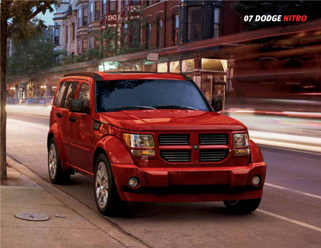 07 Dodge Nitro Over-The-Counter Attitude