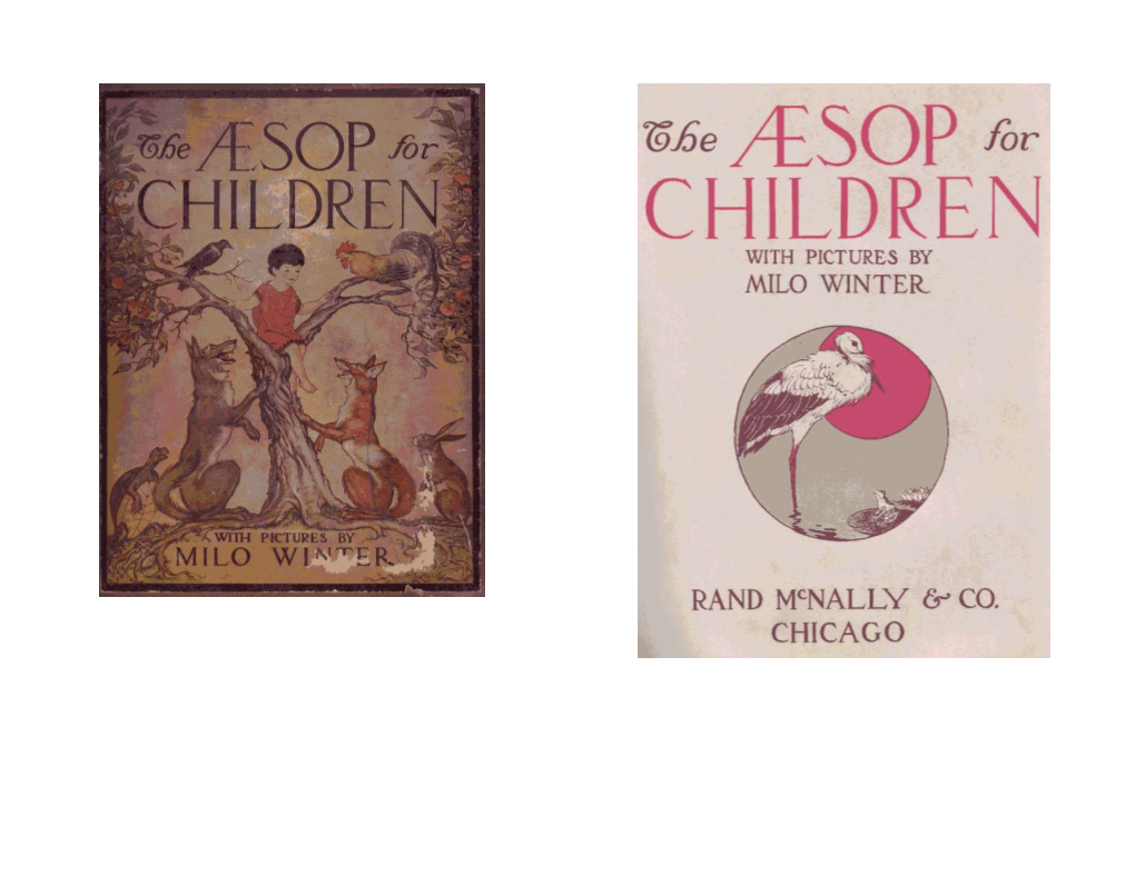 Aesop for Children