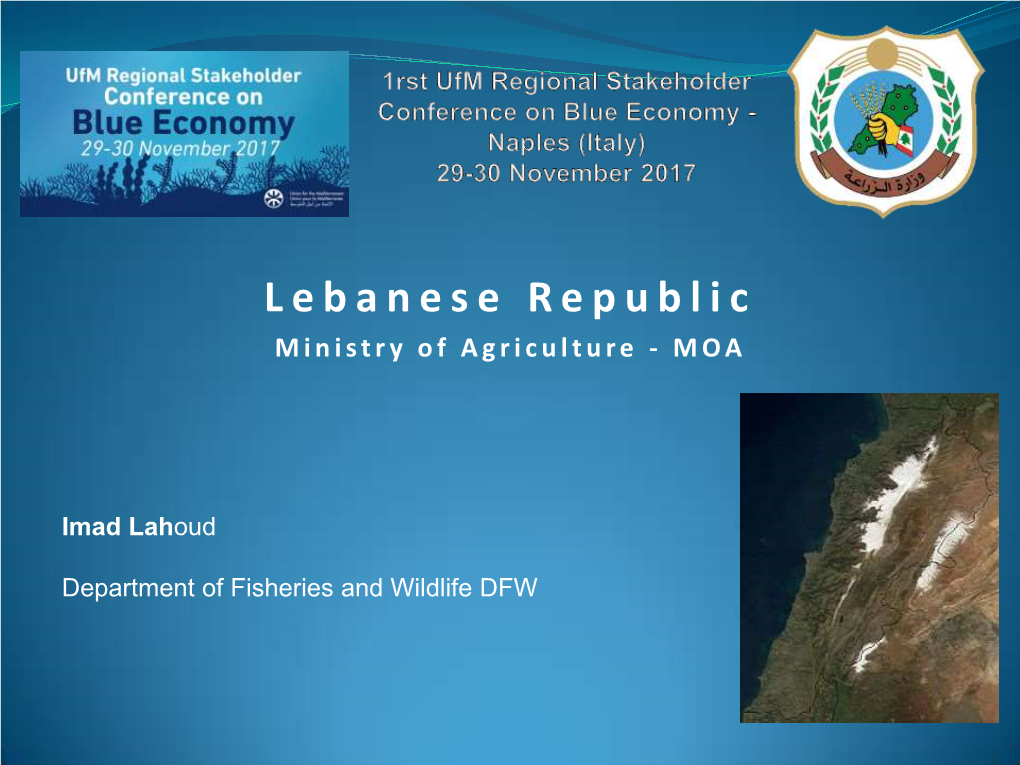 Lebanon Fisheries Management Strategies