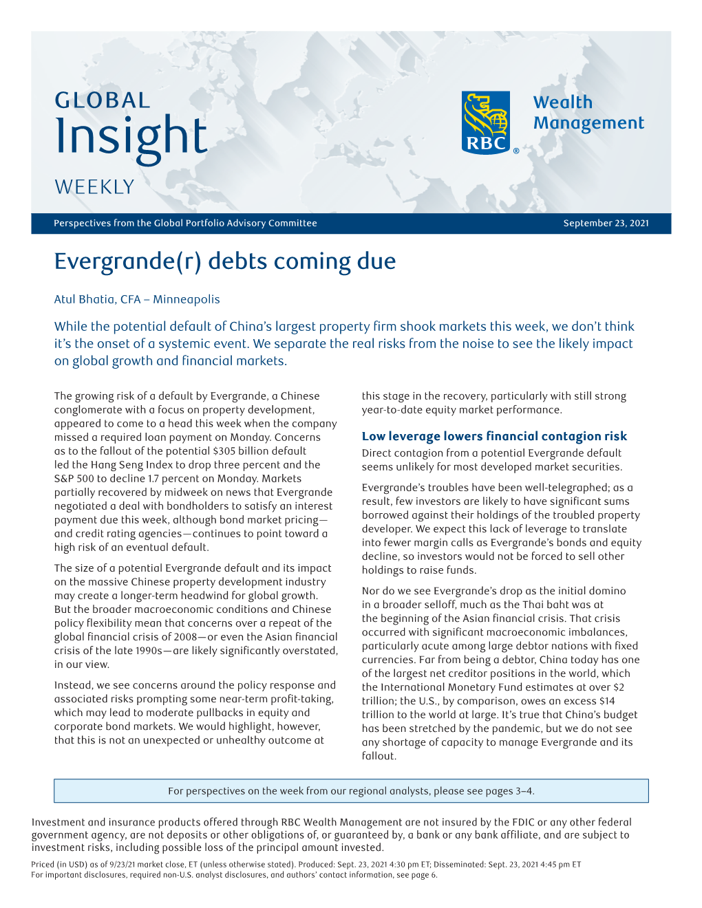 GLOBAL Insight WEEKLY