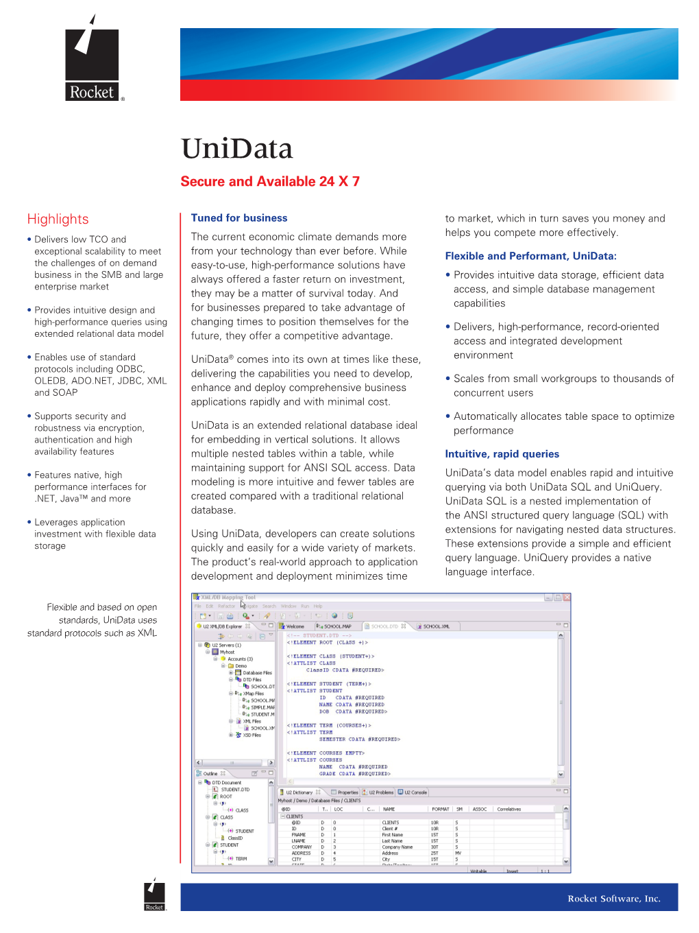 Unidata Datasheet