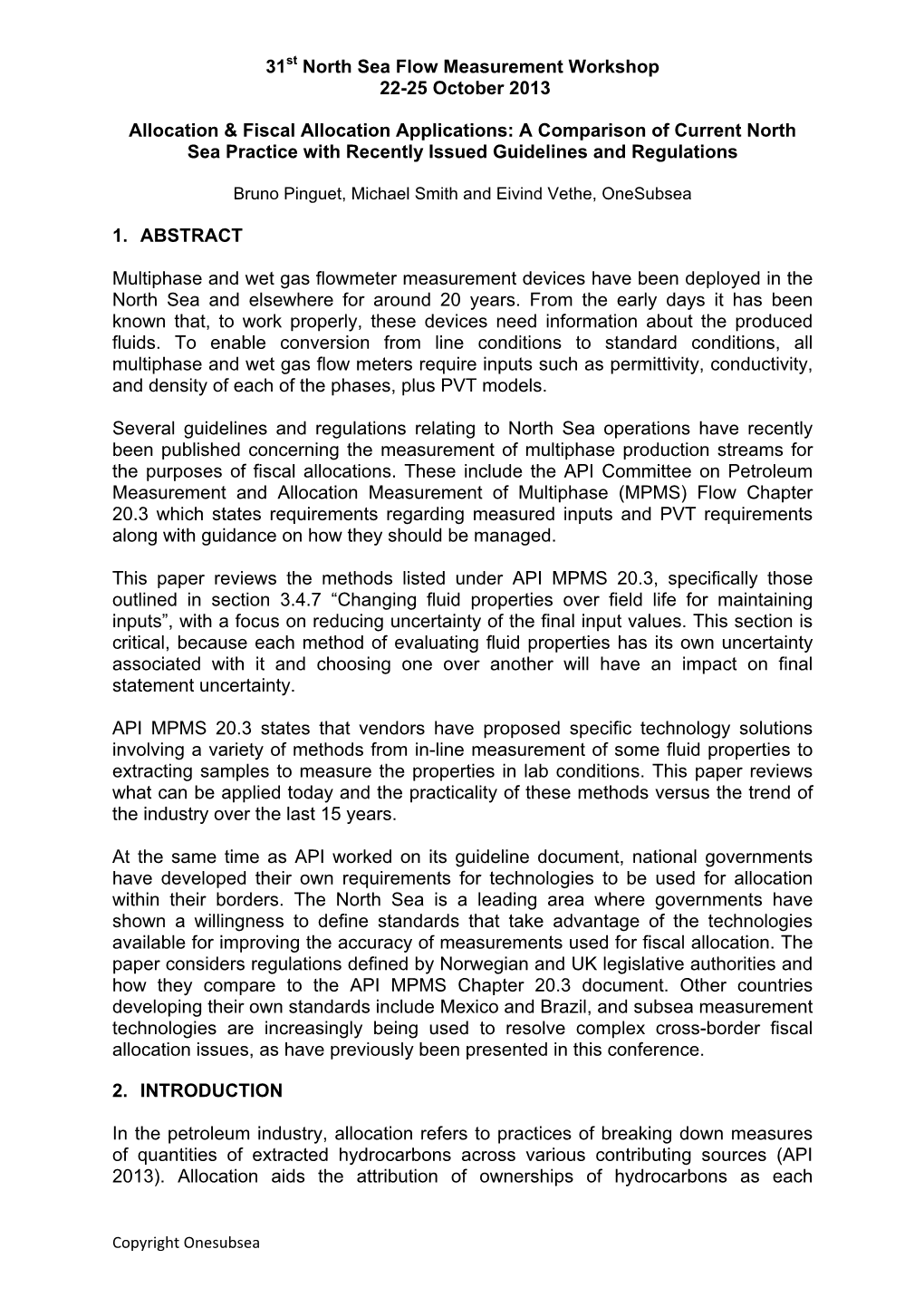 2013 04 a Comparison of Current North Sea Practice With