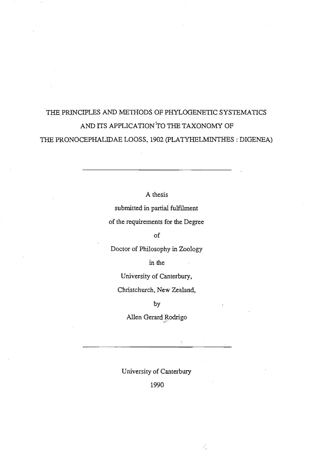 The Principles and Methods of Phylogenetic Systematics and Its
